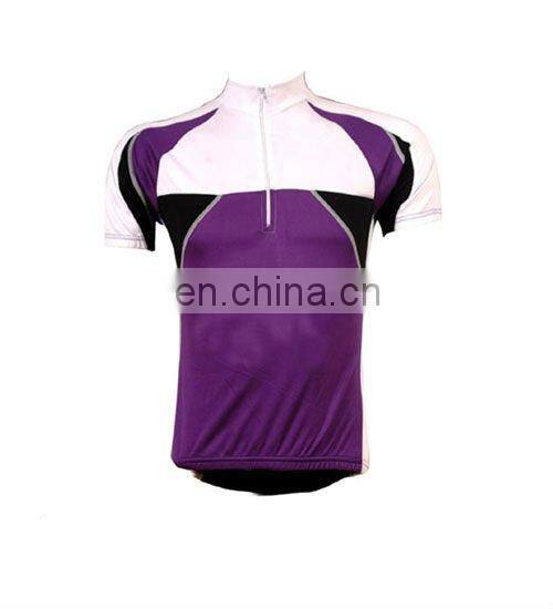 Men's Elastic Cool Mesh 100% Polyester Cycling Shirts