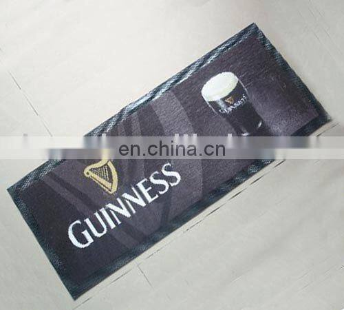 custom soft Palau rubber bar mat