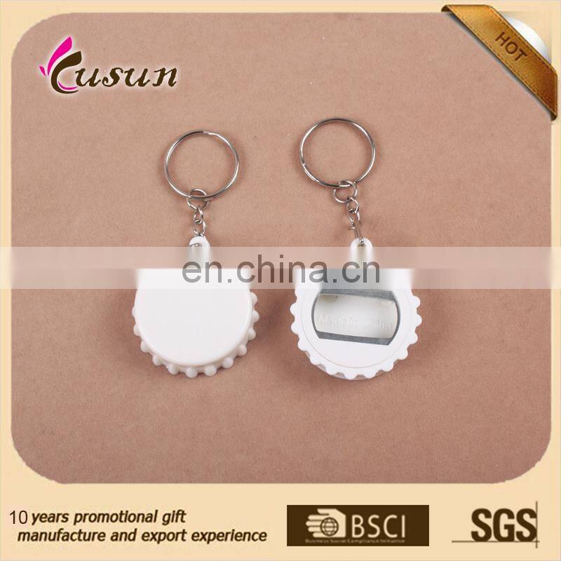 Best Seller Bottle Cap Beer Opener Round Shape Colorfull ABS Bottle Opener Magnet