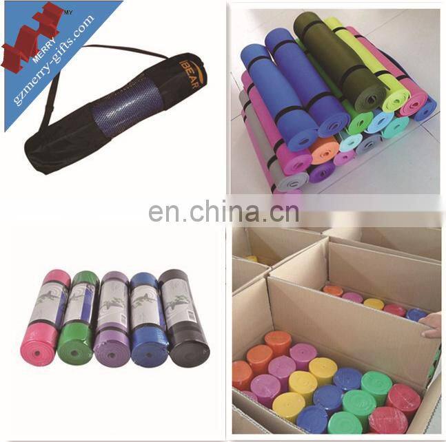 Chinese supplier tasteless wholesale yoga mat / eco friendly yoga mat