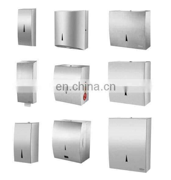 Accessory bathroom 2 rolls tissue holder recessed wall mounted
