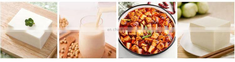 China Manufacturers Bean Curd Maker For Sale Soybean Milk Machine Industrial Commercial Tofu Maker