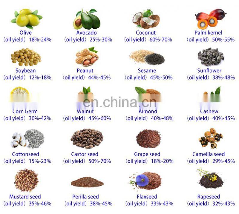 Multifunctional screw oil making machine
