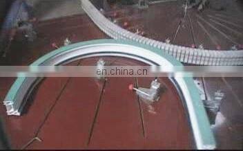 PVC window door assembly machine for arch bending profiles