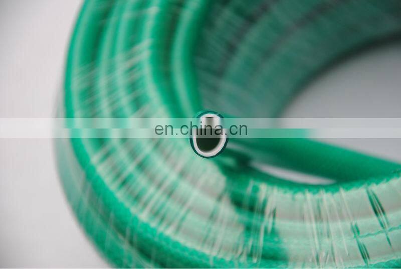 Transparent PVC Fibre Reinforced Mesh Hose, Clear Braided Hose, Soft PVC Water Pipe T