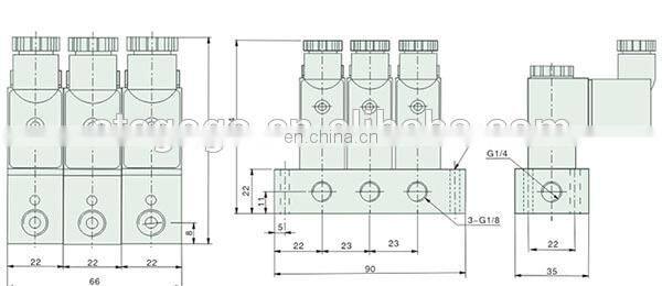 medical 2 way gas solenoid valve 12v