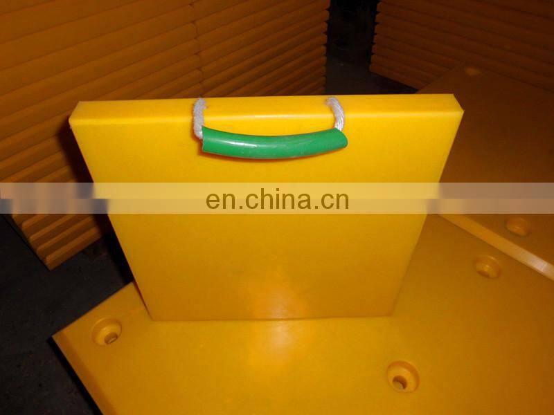 outrigger foot pad/load spread mats/crane pads