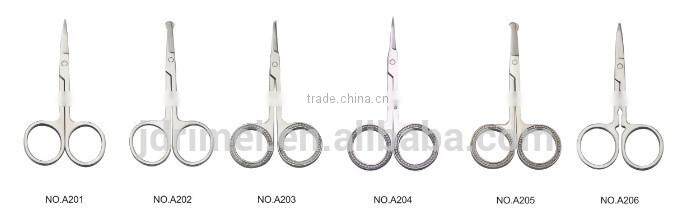 curved scissors blunt perfect with eyebrow razor manicure scissors