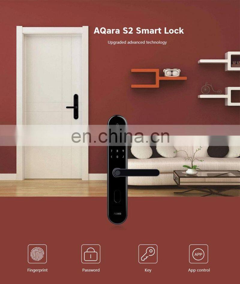 Original Smart Lock With Easy Control Via Phonev Xiaomi Aqara Smart Door Lock S2 Wholesale