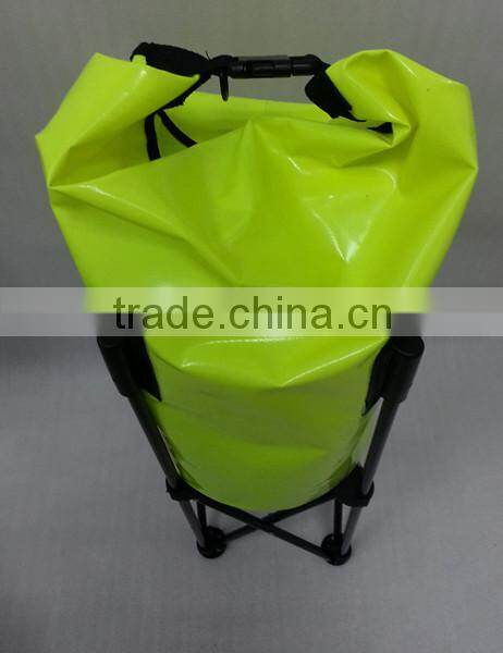 new design foldable storage bag with removeable stand for outdoor events