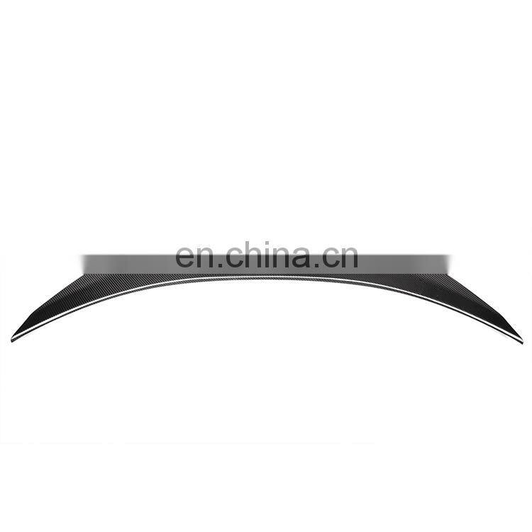 PMS style tail for Infiniti Q50 Q50L dry carbon fiber trunk tail 2014-2018