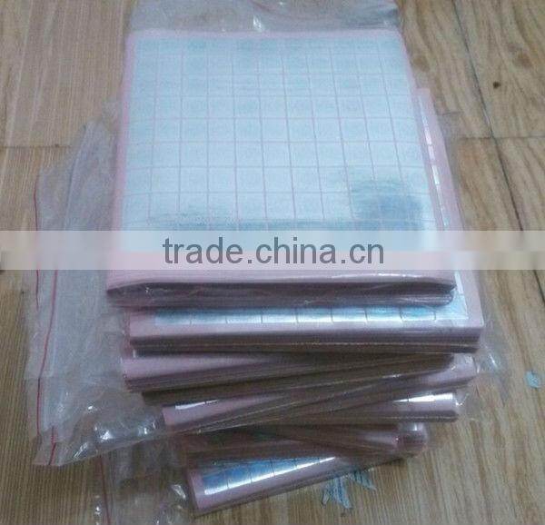 3.5*1.2cm silver background 3D glitter hologram