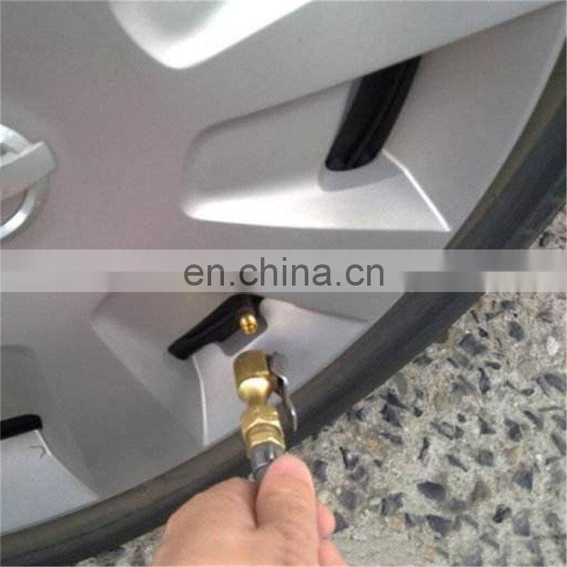 Tire Valve Inflator Chuck Pure Copper Type Mouth Pneumatic Pump Adapter