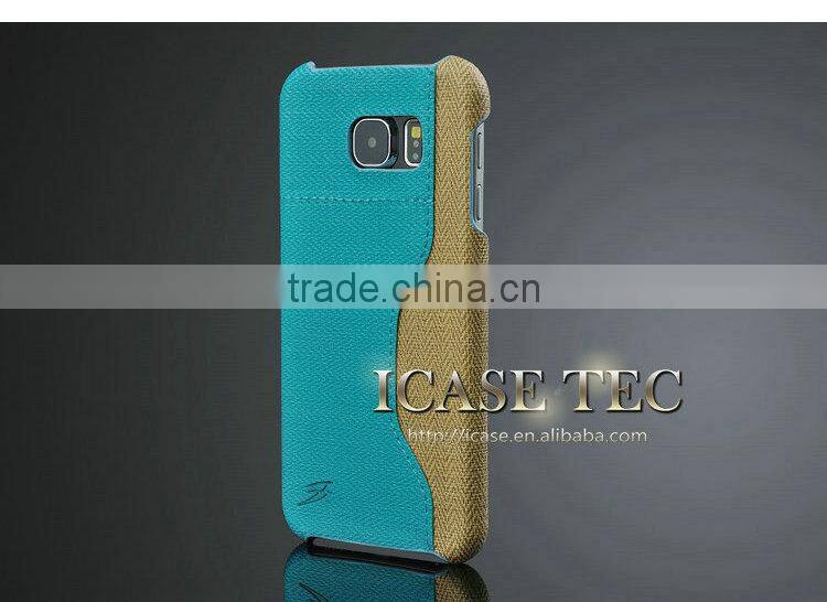 2015 Wholesale Mobile Phone Leather Case for Samsung Galaxy S6