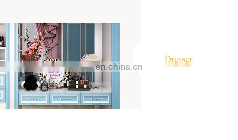 Customized Design Open Cloakroom Shaker Style Door Bedroom Wardrobe Cabinet