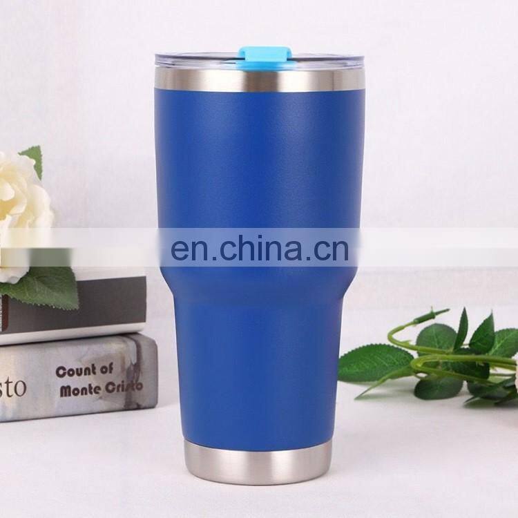 30oz Metal Coffee Mug Tumbler Double Wall Vacuum with Straw and Handle