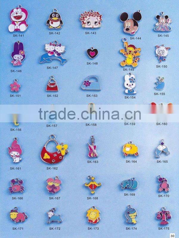 DIY rhinestone letter slide charm ( product catalog 26-30)