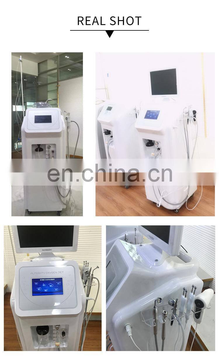2020 New Arrival Water Oxygen Jet Facial Machine Skin Test Deep Cleaning Hydration Lifting Skin Care Beauty Instrument