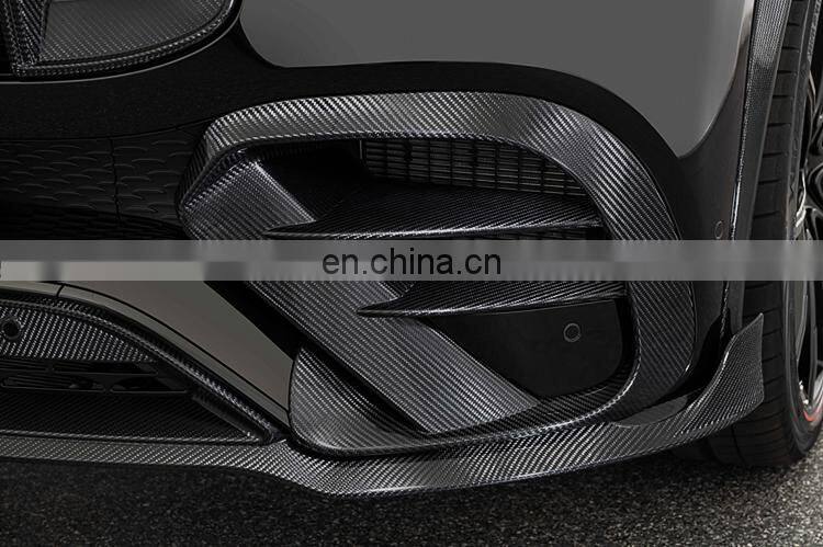 Runde BRA-BUS 800 Style Carbon Fiber For Mercedes-Benz GLS 63 W167 Body Kit Front Lip Rear Lip Wheel Eyebrow Exhaust Wind Knife