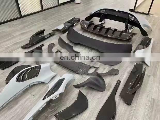 Runde Top Ranking Quality Carbon Fiber Upgrade 765 LT Style For Mclaren 720S Front Rear Bumper Side Skirt Spoiler Body Kit