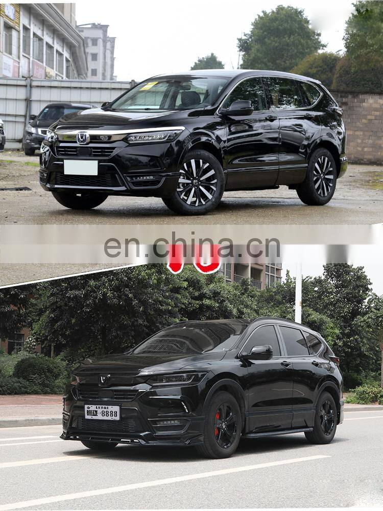 Runde Perfect Fitment Kits For 20-21 Honda Breeze LT Black Warrior Sports Body Kit Front Lip Side Skirts Rear Lip Tail Pipes