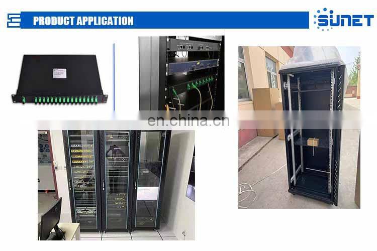 Less Expensive Buyer Optical Fiber splitter Fiber Optic Splitter PLC rack mount Type Splitter Price