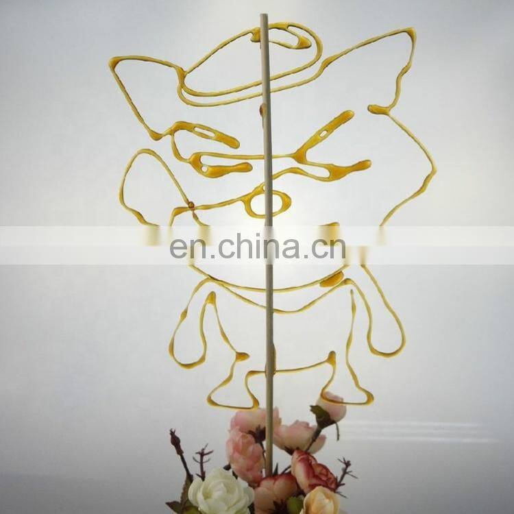 China Snack Vertical sugar painting machine / sugar melting drawing machine