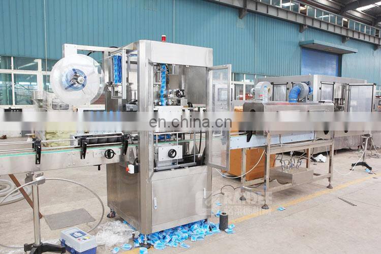 Automatic Bottles Shrink Sleeve Wrap Labeling Machine Price