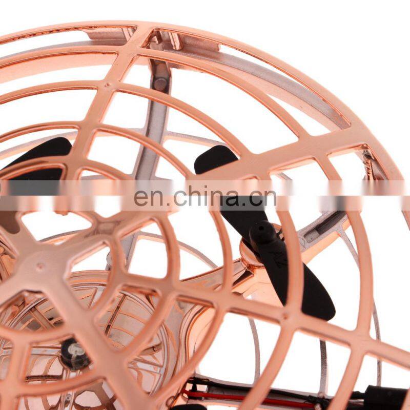 Infrared Sensing HAND CONTROL Mini UFO Drone WITH LED LIGHT 360 DEGREE ROTATION Flying Ball Interactive Aircraft Toy