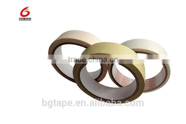 Strong Adhesive ,Heat Resistance,No Residue Masking Tape China Supplier