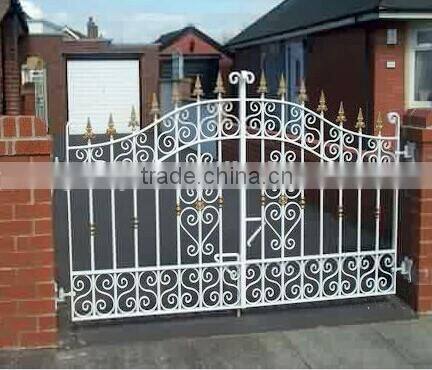 metal yard gates, steel door frame