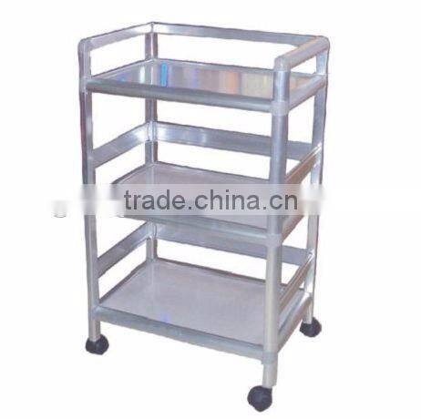 Beiqi Beauty Stainless Steel Trolley Cart With 3 Trays Salon Spa Furniture for Sale New Design for Sale