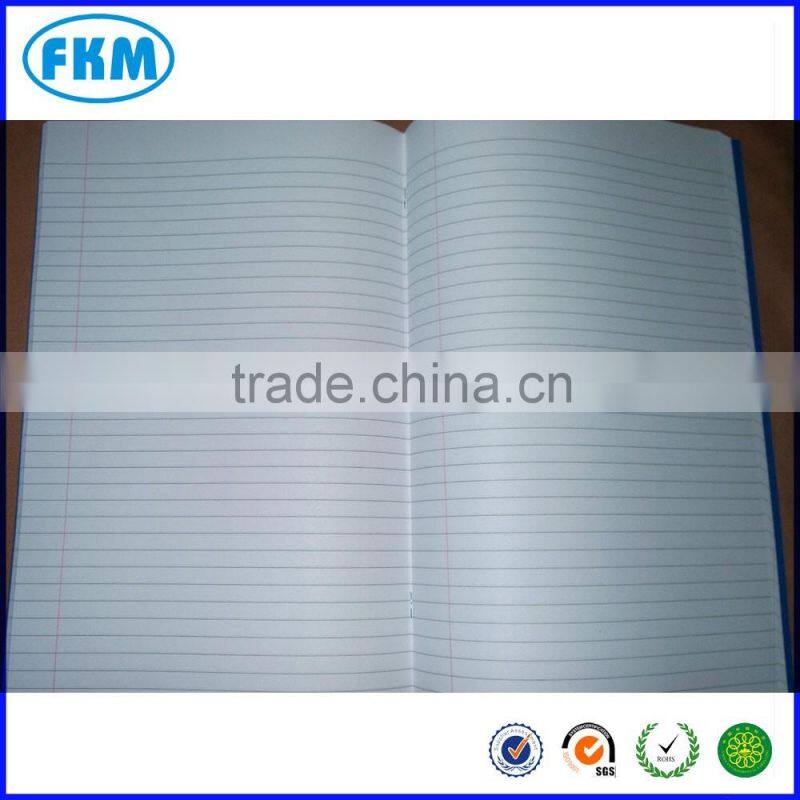 a4/ a3 a5 custom softcover exercises book / notebook customized printing lines stock