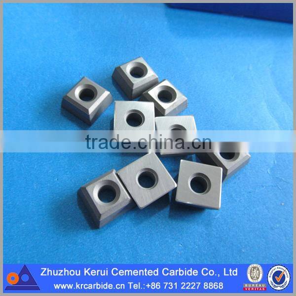 Customized carbide bits/carbide plate welded onto the saw blade for limestone cutting