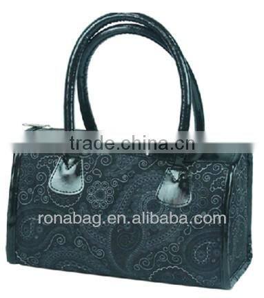 2014 cute wholesale barrel shopping coolerbag with handle