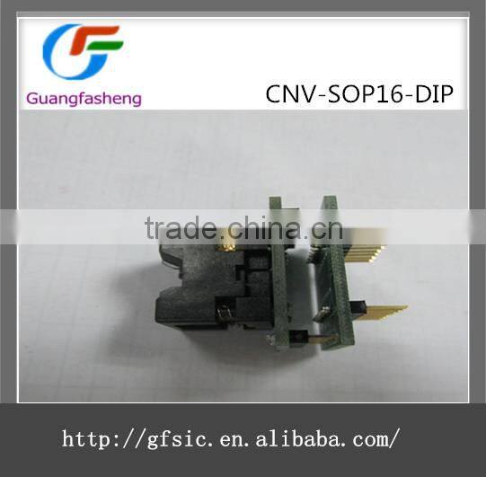 new SOP16 CNV-SOP16-DIP Test Socket Programming Burn Block IC