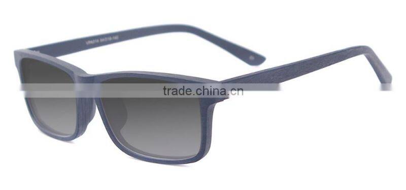 Custom made promotional uv400 polarized wood texture sunglasses no minimum