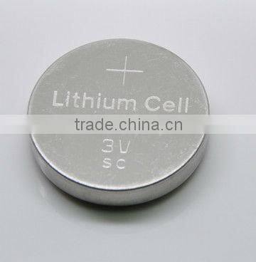 Lithium button cell CR2354 with pins