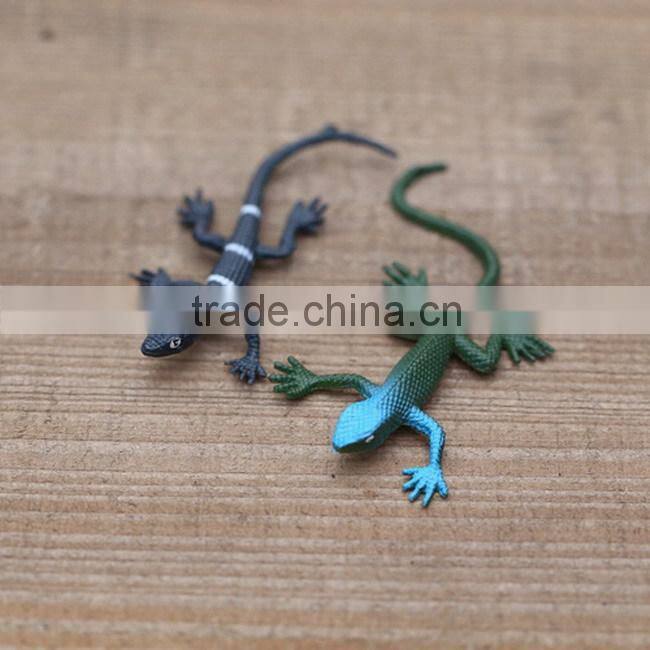 2016 DIY plastic gecko wall decor for Micro Landscape