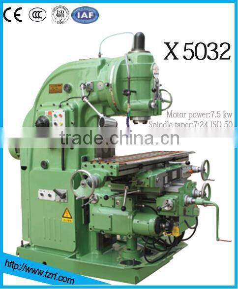Vertical Knee-Type Milling Machine X5032