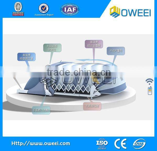 Solar power mobile car garage with CE