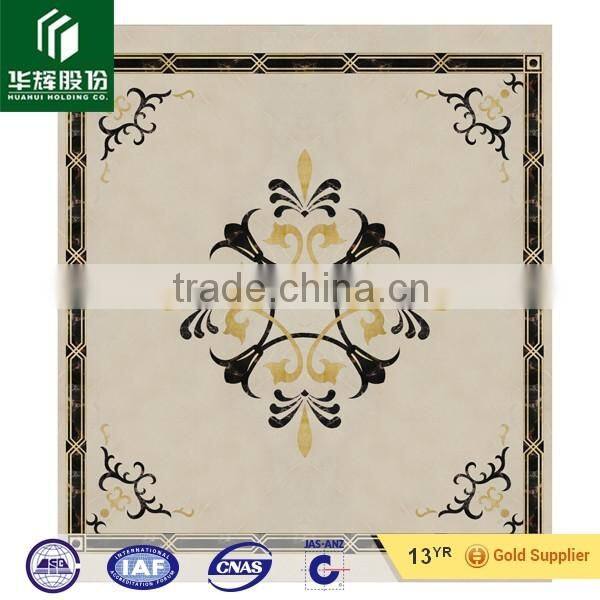 water jet natural marble flooring for projet