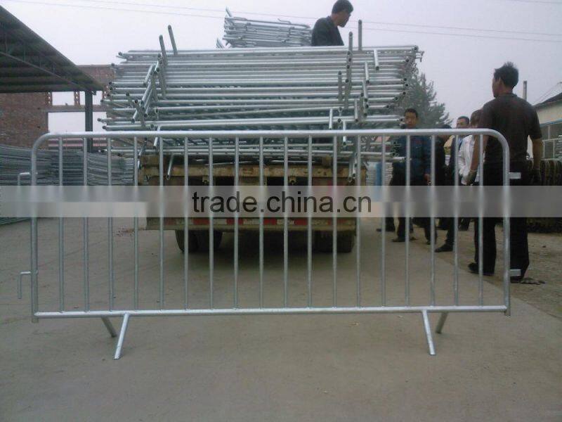 hot dipped galvanized steel traffic crowd contral Barriers