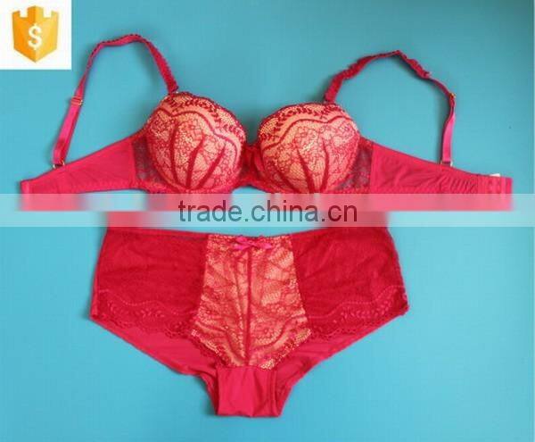 2016 New Designed Lace woman bra set underwear