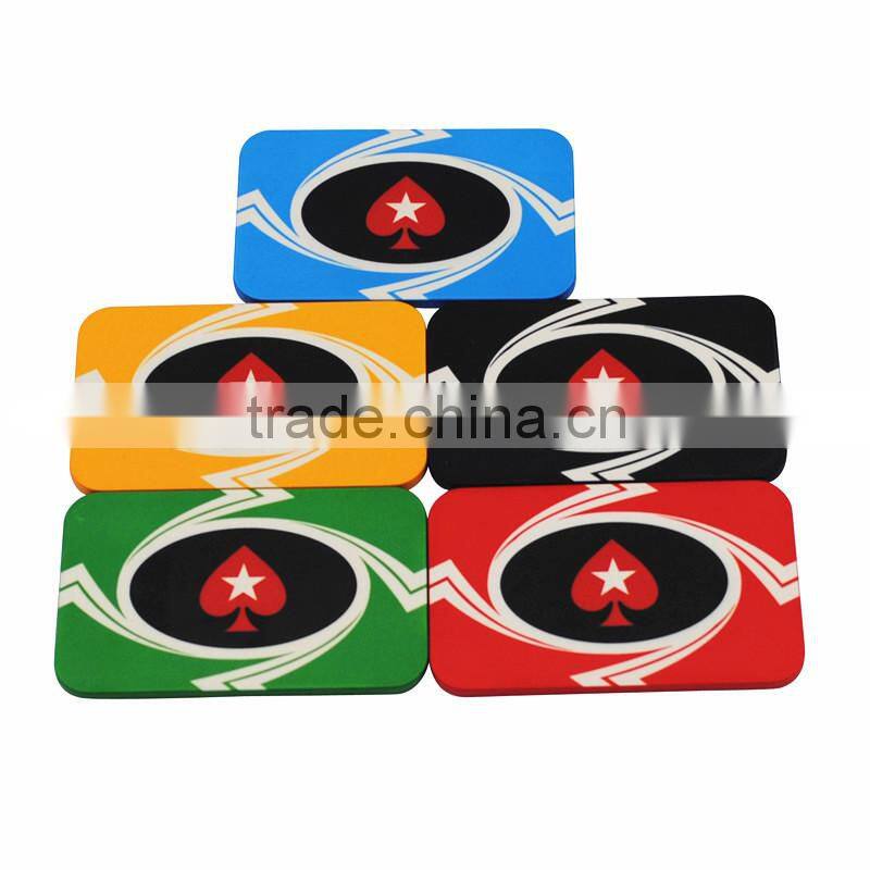 ceramic square poker chips