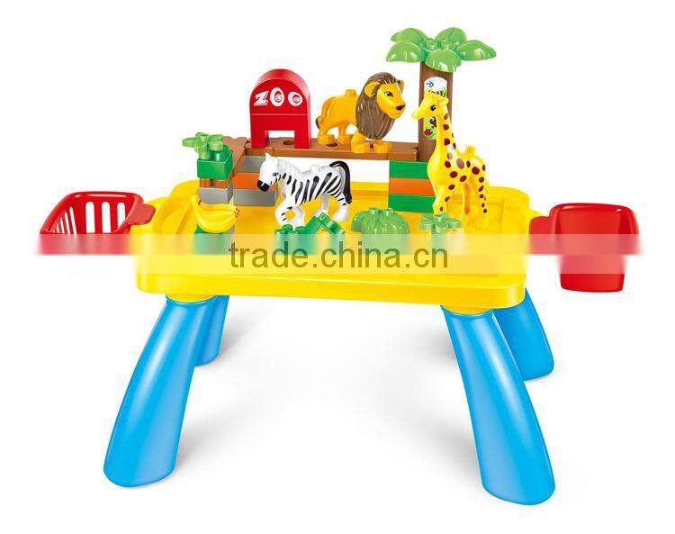 DIY The Zoo Animals Toys Plastic Toys Blocks Toys Bricks Animals