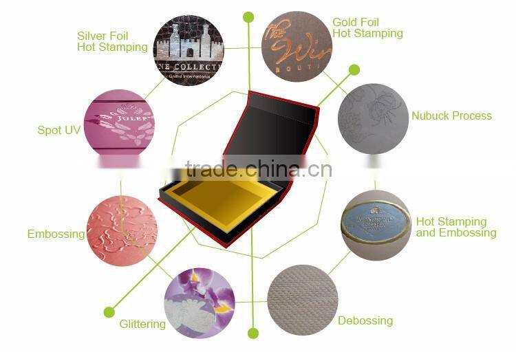 High quality sliver stamping wooden cigar box for roses packaging