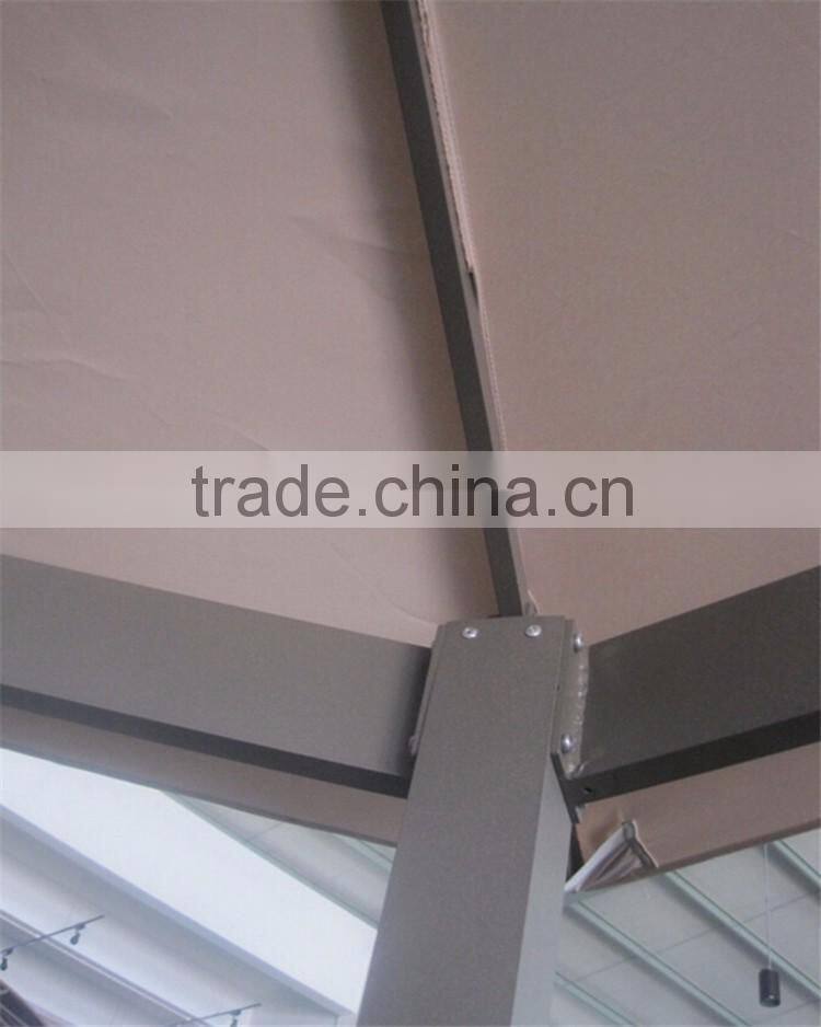 Outdoor Octagonal Awning Tenda Gazebo 4x4 Garden Wrought Iron Gazebo