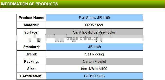 Carbon Steel Drop Foged china hot galvanizing jis 1169 ring nut