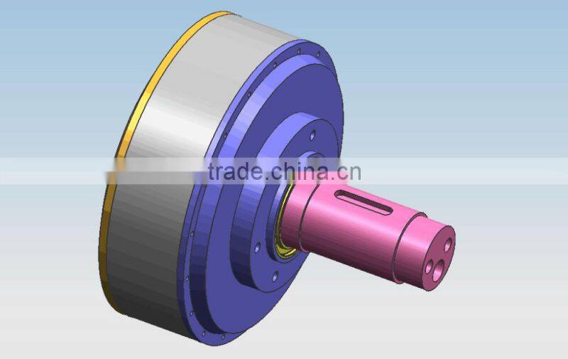 Water Cooled QS 8000W 273 (50H) E-car Extra/V3 Type Hub Motor